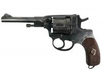Газовый револьвер Р-1 9P.A. №04551346 вид сбоку