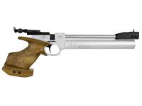 Пневматический пистолет Ataman AP16 Sport (Silver, бук) 4,5 мм