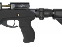 Пневматическая винтовка Ataman M20 Ультракомпакт PCP 6,35 мм (магазин, волан, редуктор, черная SoftTouch) (M20.647.STBK) вид №1