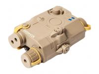 Кейс FMA под аккумулятор AN PEQ-15 Green laser DE