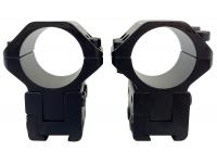 Кольца крепление для оптического прицела Vector Optics 25,4 мм (высокие 20 мм, 4 винта на ласточкин хвост, XASR-2515)