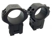 Кольца Vector Optics 25,4 мм, высота 33-39 мм, 4 винта на ласточкин хвост (XASR-2515) вид сбоку