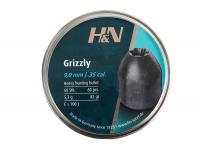 Пули пневматические H&N Grizzly 9 мм 5,3 грамма (60 штук)