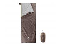 Спальный мешок Naturehike NH21MSD09 мини LW180 (размер XL, коричневый)