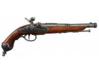     Пистолет кремневый Denix D7-2-1013G Брешиа Италия 1825 год (латунь, комплект 2 единицы)