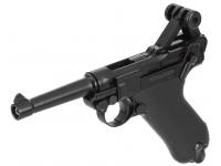 Пневматический пистолет Stalker STL (Luger P08) 4,5 мм (металл, 95 м-с, Blowback) - затвор на задержке