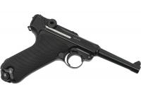 Пневматический пистолет Stalker STL (Luger P08) 4,5 мм (металл, 95 м-с, Blowback) вид сверху