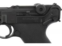 Пневматический пистолет Stalker STL (Luger P08) 4,5 мм (металл, 95 м-с, Blowback) курок
