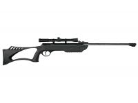 Пневматическая винтовка Borner Chance Two Safe XS-QA8CS 4,5 мм L=460 (оптический прицел RS 4x20) вид сбоку