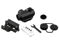 Коллиматорный прицел Vector Optics Maverick-III 1x22 Rubber Cover на Weaver, вид комплектации