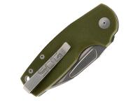 Нож Sog Stout SJ OD Green Stonewash Steel Cryo D2, вид №2