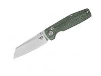 Нож Bestech Slasher BG56B-1 (рукоять зеленая Микарта, сталь D2)