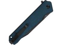 Нож QSP Mamba V2 QS111-H2 (рукоять синяя микарта, blackwash клинок D2), вид №2