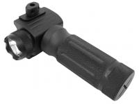 Рукоять Patriot BH-GF01G тактическая на Weaver (металлическая, фонарь, стробоскоп и ЛЦУ зеленый луч)