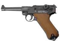 Пневматический пистолет Borner P08 Luger Blowback 4,5 мм