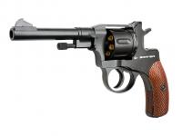 Пневматический револьвер Borner NGT-B Наган 4,5 мм (Black) вид 2