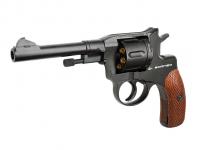 Пневматический револьвер Borner NGT-B Наган 4,5 мм (Black) вид 3
