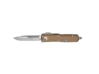 Нож Microtech UTX-85 S-E (рукоять бежевая, клинок satin)