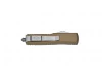 Нож Microtech UTX-85 S-E (рукоять бежевая, клинок satin), вид №2