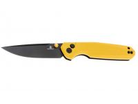 Нож Bestechman BMK07E Velix (рукоять желтая G10, клинок 14C28N, PVD)