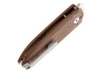 Нож Bestech Ququ BG57B-3 (рукоять коричневая, клинок 14C28N, satin), вид №2