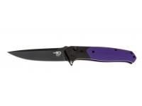 Нож Bestech Swordfish BG62C (рукоять черно-фиолетовая G10, клинок 14C28N, black PVD)