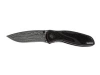 Нож Kershaw Blur K1670BKLDAM (рукоять black алюминий, клинок дамаск)
