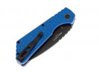 Нож Pro-Tech Strider PT Plus (синяя рукоять Gridlock, клинок, CPM-Cruwear), вид №2