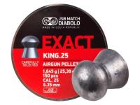 Пули пневматические JSB Diabolo Exact King 6,35 мм 1,645 г (150 штук)