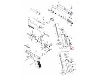 Клапан заправочный магазина KJW Green Gas для KP-17, 18 (Part 72)