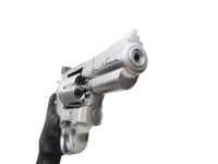 барабан пневматического револьвера ASG Dan Wesson 2.5 серебристый Silver вид спереди