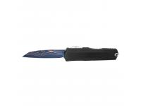 Нож Microtech MT_1241-16MS1 Cypher II S-E (черная рукоять, синий клинок M390)