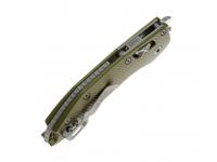 Нож Microtech Stitch Ram-Lok S-E (зеленая алюминиевая рукоять, серый клинок М390), вид №2