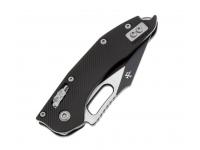 Нож Microtech Stitch Ram-Lok S-E Black (алюминиевая рукоять, клинок М390), вид №2