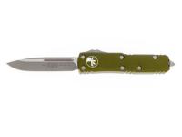 Нож Microtech UTX-85 S-E (зеленая рукоять, клинок M390, satin)