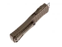Нож Microtech Hera Hellhound коричневый (рукоять Frag Cerakote, клинок М390), вид №2