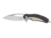 Нож Microtech Matrix (рукоять титан 1/3, карбон 2/3, клинок М390, satin)