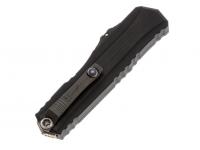 Нож Microtech Cypher II S-E (алюминиевая рукоять, медный дамаск), вид №2