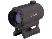 Коллиматорный прицел Gaut Tourmaline 1x25 закрытый (точка 3 МOA, зеленая, 8+2NV, на Weaver)