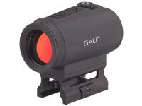 Коллиматорный прицел Gaut Tourmaline 1x29 закрытый (точка 2, круг 40 MOA, красная, 8+2NV, на Weaver)