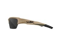 Очки Wiley X WX Valor Frame Matte Tan, Lens Clear, Grey, Rust, вид сбоку