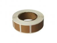 Заклейки для мишеней (бурая, 1000 штук в рулоне) вид№3