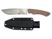Нож Windford Аякс охотничий (коробка и шубер, патч ПВХ, темляк, Tan)
