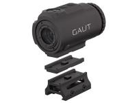 Призматический прицел Gaut Sapphire 1x18, HD (красным, 8+2NV, с датчиком движения, на Picatinny), вид №2