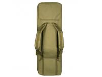 Кейс ShotTime для оружия 92x29 см (с рюкзачными лямками, 6 карманами, зеленый), вид рюкзачных лямок