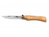 Нож Antonini Old Bear Classical Olive XL (рукоять оливковое дерево, сталь W1.4060, satin)