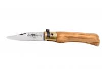 Нож Antonini Old Bear Classical Olive XS (рукоять оливковое дерево, сталь W1.4060, satin)