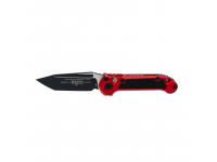 Нож Microtech MT_1136-1RD Ludt T-E Gen 3 (красная алюминиевая рукоять, черный клинок M390)