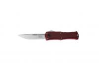 Нож Microtech MT_1703M-4MR Hera II Mini (бордовая алюминиевая рукоять, satin клинок)