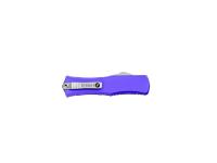 Нож Microtech MT_1703M-4PU Hera II Mini (фиолетовая алюминиевая рукоять, satin клинок), вид №2